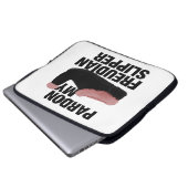 Freudian Slipper Laptop Ärmel Laptopschutzhülle (Vorne Knopf)
