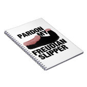 Freudian Slipper Notebook Notizblock (Rechte Seite)