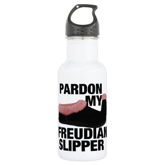 Freudian Slipper Trinkflasche (Vorderseite)