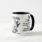 Freudian Yo Mama Witze - Klammern Tasse (VorderseiteRechts)