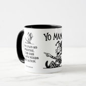 Freudian Yo Mama Witze - Unsicher Tasse (Vorderseite Links)