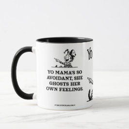 Freudian Yo Mama Witze - Vermeidung Tasse