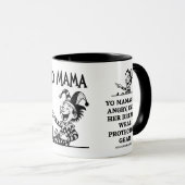 Freudian Yo Mama Witze - Wütend Tasse (VorderseiteRechts)