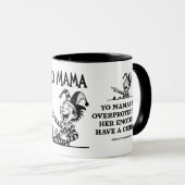 Freudianische Yo-Mama-Witze - Überbehütend Tasse (VorderseiteRechts)