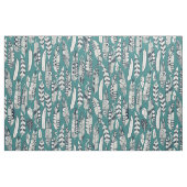 freudige Federn aquamarin Stoff (Fat Quarter (45,7 x 55,9 cm))