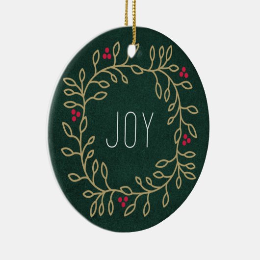 Freudige Tradition Keramikornament (Rechts)