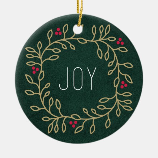 Freudige Tradition Keramikornament (Vorne)