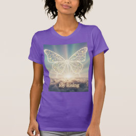 Freudiger Schmetterling mit unendlichen Lächeln T-Shirt