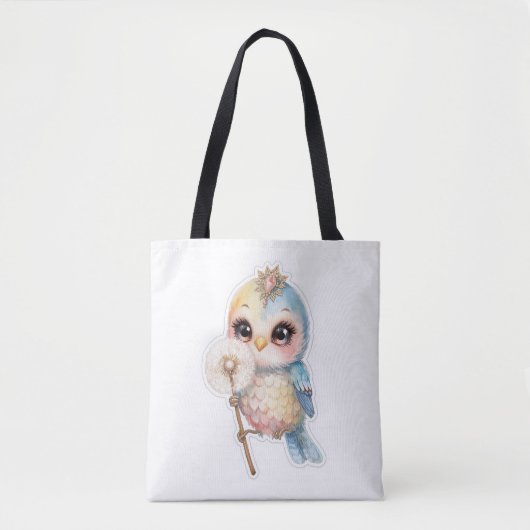 freudiger Vogel Tasche (Vorderseite)
