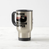 Freudische Slipper-Tasse - wählen Sie Stil & Farbe Reisebecher (Vorderseite Links)