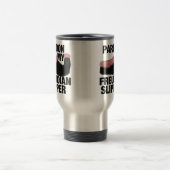 Freudische Slipper-Tasse - wählen Sie Stil & Farbe Reisebecher (Mittel)