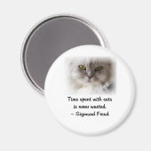 Freud's Cat Magnet (Vorderseite/Rückseite)