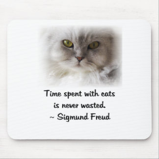 Freuds Katze Mousepad