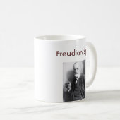 "Freudsche Sips-" - Tasse (VorderseiteRechts)