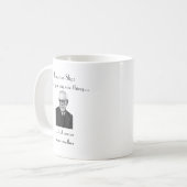 Freudscher Beleg: Wenn Sie eine Sache… sagen Kaffeetasse (Vorderseite Links)