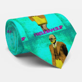 Freudscher Beleggrunge-Pop-Kunst Meme Krawatte (Gerollt)