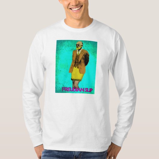 Freudscher Beleggrunge-Pop-Kunst Meme T-Shirt (Vorderseite)