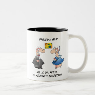 FREUDSCHER SLIP bis April McCallum Zweifarbige Tasse