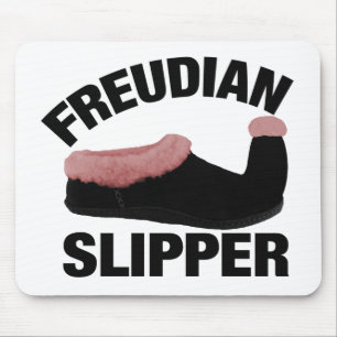 Freudsches Pantoffel mousepad