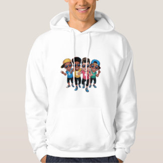 Freudvolle Freunde Hoodie