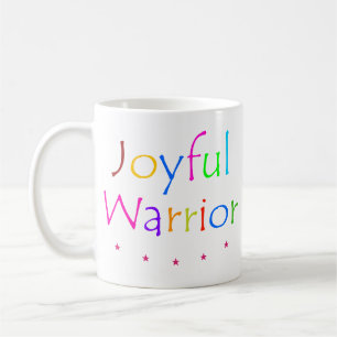 Freudvoller Krieger Kaffeetasse