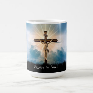Freue dich in ihm kaffeetasse