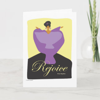 Freue dich | Inspirierende Grußkarte | Messages o Karte