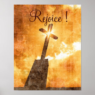 Freue dich ! Poster Druck