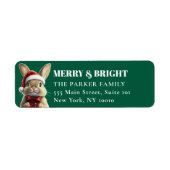 FREUE Weihnachten! Adorable, Kaninchen, Weihnachts (Vorne)