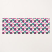 Freuen Balance: Polka Dot Yogamatte (Vorderseite (Horizontal))