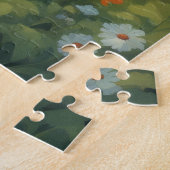 Freuen Golden Retriever auf der Ranch Puzzle (Seite)