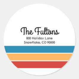 Freuen Rücksendeadresse Umschlag Aufkleber