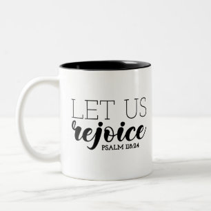 Freuen Sie sich auf Christliche Gospel Graphics Sc Zweifarbige Tasse
