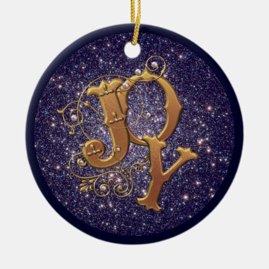 Freuen Sie sich auf Christliche Weihnachtsdekorati Keramikornament (Vorne)