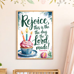 Freuen Sie sich auf das Christliche Kinderzimmer W Poster