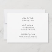 Freuen Sie sich auf das Foto Ankündigung Datum fre (Rückseite)