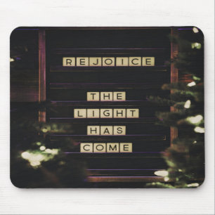 Freuen Sie sich auf das Licht gekommen Isaiah 60 B Mousepad