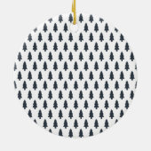 Freuen Sie sich auf das moderne Foto Weihnachten Keramik Ornament (Hinten)