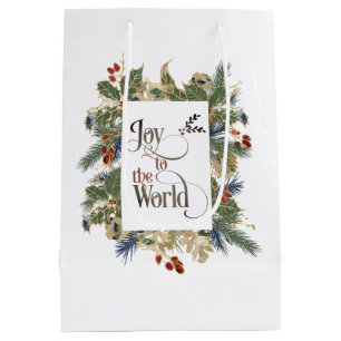 Freuen Sie sich auf das Weihnachtslied Mittlere Geschenktüte