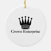 Freuen Sie sich auf das weltweit kundenspezifische Keramikornament (Hinten)