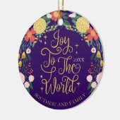 Freuen Sie sich auf den Blumengarten mit eleganten Keramik Ornament (Links)