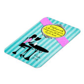 Freuen Sie sich auf den Lord Psalm 37:4 Bibel Aqua Magnet (Linke Seite)