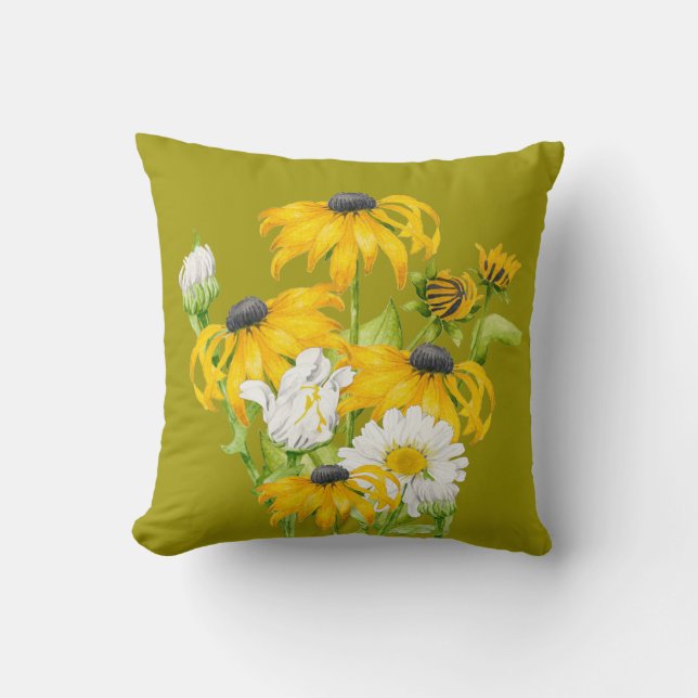 Freuen Sie sich auf den Sommer auf ein Throw-Kisse Kissen (Vorderseite)