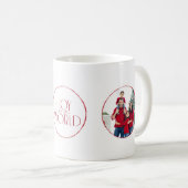 Freuen Sie sich auf die Bilder von Weihnachten/Fei Kaffeetasse (VorderseiteRechts)