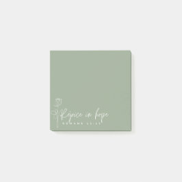 Freuen Sie sich auf die Hoffnung Post-it-Hinweise Post-it Klebezettel