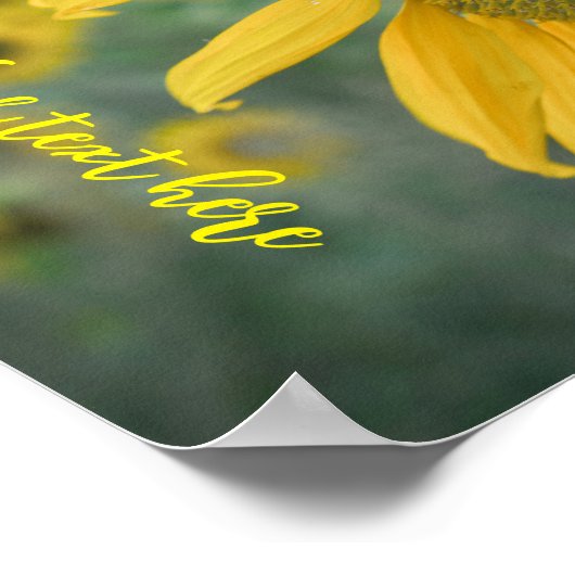 Freuen Sie sich auf die ländliche Sonne Poster (Ecke)