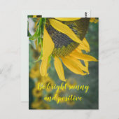 Freuen Sie sich auf die ländliche Sonne Postkarte (Vorne/Hinten)