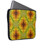 Freuen Sie sich auf die Sonnenblumen.... Laptopschutzhülle (Vorne Rechts)