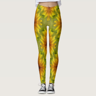 Freuen Sie sich auf die Sonnenblumen.... Leggings