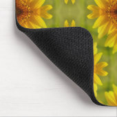 Freuen Sie sich auf die Sonnenblumen.... Mousepad (Ecke)